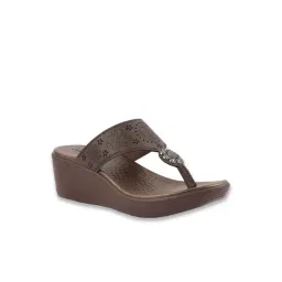 MediFeet Women's Brown Thong Wedges-picture-44