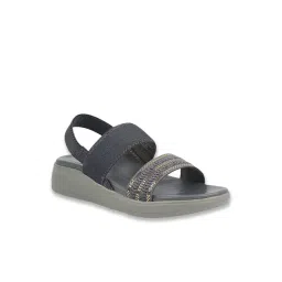 MediFeet Women's Grey Sling Back Wedges-picture-44