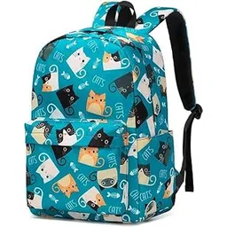 Medium Kids Backpack Waterproof Backpack, Girls & Women Stylish Trendy College, School & College Bag (SEE GREEN)-picture-35