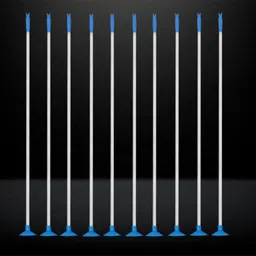 medivedas Archery Set for Kids 10 Pcs Arrows - Blue Arrow-picture-15