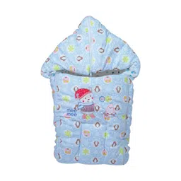 MeeMee Blue Printed Baby Bedding Set-picture-18