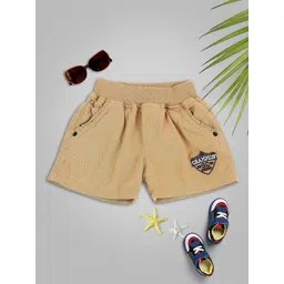 MeeMee Boys Khaki Cotton Shorts-picture-38