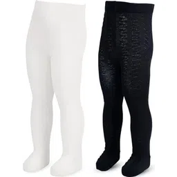 MeeMee Infant Girls Pack of 2 Opaque Stockings-picture-39