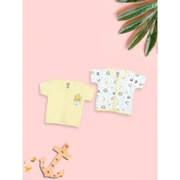 MeeMee Infants Pack Of 2 Printed Pure Cotton Jablas image 1