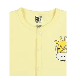 MeeMee Infants Pack Of 2 Printed Pure Cotton Jablas image 3