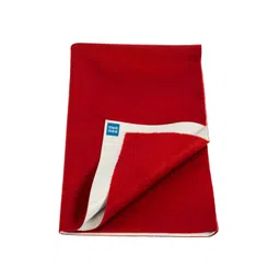 meemee Mee Mee Kids Maroon Solid Large Mattress Protector-picture-10