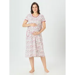 MeeMee Printed Maxi Nightdress-picture-19