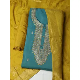 Meena Bazaar Embroidered Unstitched Dress Material-picture-30