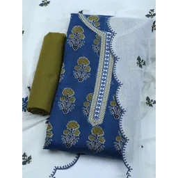 Meena Bazaar Floral Printed Unstitched Dress Material-picture-19