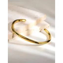 MEENAZ Boys Oxidised Gold-Plated Kada Bracelet-picture-27