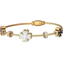 meenaz bracelet for woman Evil Eye Bangles for women Anti Tarnish Bracelet butterfly Stylish Adjustable Bracelet for girls Rose gold Kada for Women Accessories Jewellery Women Girls friendship 740-picture-51