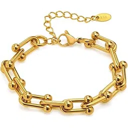 meenaz bracelet for women Bangles for women Anti Tarnish Stylish Adjustable Bracelet for girls rose gold Kada for Women Accessories Anti Tarnish Jewellery Stainless Steel Cuff Bracelet gifts Combo-picture-21