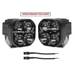 Meenu Arts 60W Heavy Super Bright 4Led Spot Flood Beam Driving Fog Lamp (60W, 2 PCS) for Hyundai Santro-picture-35