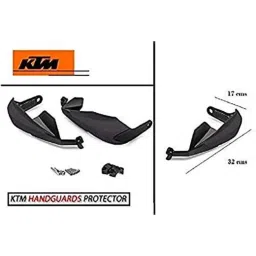 Meenu Arts Bike Hand Guard Protector Universal for All KTM Models (Pack of 2) Black Colour B-198-picture-16