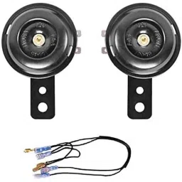 Meenu Arts High Tone Double Horn with Wire (12V,400 Hz,105-118 dB) for Bajaj Pulsar 200NS-picture-44