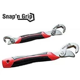 Meenu Arts Multi-Function Universal Quick Snap&s;N Grip Adjustable Wrench Spanner (Pack of 2) S-8-picture-15