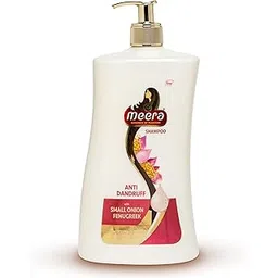 Meera Anti-Dandruff Shampoo with Small Onion & Fenugreek | Fights Dandruff | For Men & Women | Paraben-Free, Nourishing & Revitalizing Hair Care (1 Litre)-picture-48