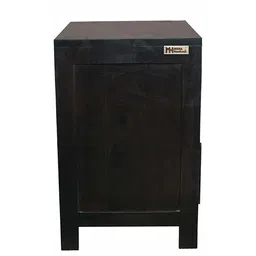 meera handicraft Sheesham Wood Solid Wood Bedside Table image 5