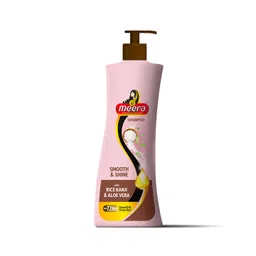 MEERA Smooth & Shine Shampoo With Rice Kanji & Aloe Vera For Soft & Shiny Hair - 340 ml-picture-12
