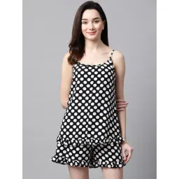 Meeranshi Black Printed Top Shorts Set-picture-29