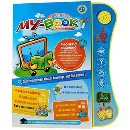 mega star My Book Childhood Learning Book with Sound, Educational English Reading Book-picture-24