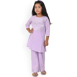 Megha Overseas Girls Gotta Patti Kurta with Pyjamas-picture-35