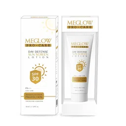 Meglow Pro-Care Day Defense Sunscreen Lotion, 50 ml with SPF 30 PA+++-picture-12