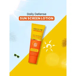 MEGLOW Pro-Care Sunscreen SPF 50 PA+++ Lotion For Face & Body- 50ml image 5