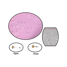 MEHAK CREATION Black Plastic Earrings image 3