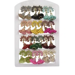 MEHAK CREATION Contemporary Jhumkas Earrings-picture-33