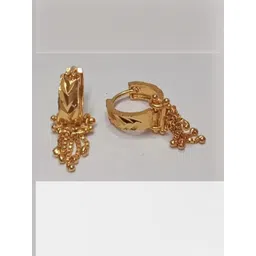 MEHAK CREATION Gold-Toned Brass Earrings-picture-33