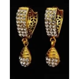 MEHAK CREATION Gold-Toned Brass Earrings-picture-36