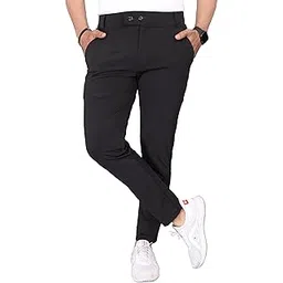 mehrang Men's Stretchable Stretchable Formal Pant Trousers | Stylish Slim Fit Men's Wear Trousers for Office or Party | Polycotton Knitted Fabric-picture-37