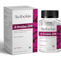 Meibotan Probiotics for Women ​50 Billion CFUs with ​Vitamin C, D-Mannose & Cranberry for UTI Support | ​Maintain PH Balance, 120 Veg Capsules-picture-13