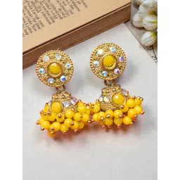 MEIRA JEWELLERY Circular Jhumkas Earrings-picture-15