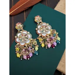 MEIRA JEWELLERY Floral Drop Earrings-picture-26