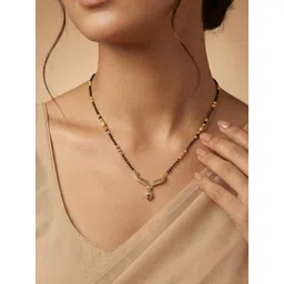 MEIRA JEWELLERY Modern Ad Stone Mangalsutra For Women-picture-33