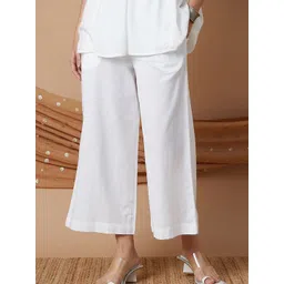 Melange by Lifestyle Women Mid-Rise Trousers-picture-40