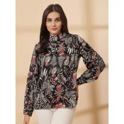 Melon By plusS Black Printed Top-picture-24
