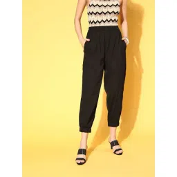 Melon by PlusS Black Regular Fit Joggers-picture-24