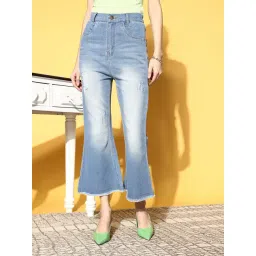 Melon by PlusS Blue Distressed Jeans-image-23