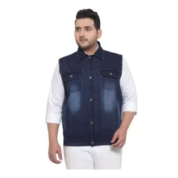 Melon by PlusS Blue Regular Fit Jacket-image-44