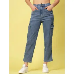 Melon by PlusS Blue Regular Fit Mid Rise Jeans-image-26