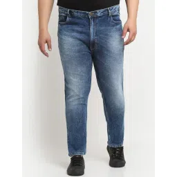 Melon by PlusS Blue Regular Fit Plus Size Jeans-image-41