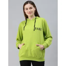 Melon by PlusS Green Printed Sweatshirt-picture-24