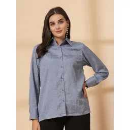 Melon By plusS Grey Plain Shirt-picture-37