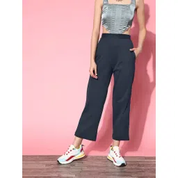 Melon by PlusS Navy Regular Fit Pants-picture-32