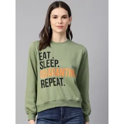Melon by PlusS Olive Graphic Print Sweatshirt-picture-29