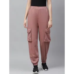 Melon by PlusS Pink Regular Fit Joggers-picture-12