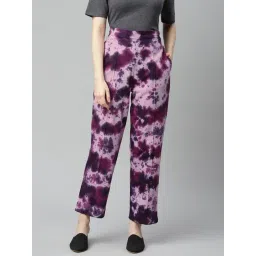 Melon by PlusS Purple Printed Trackpant-picture-11